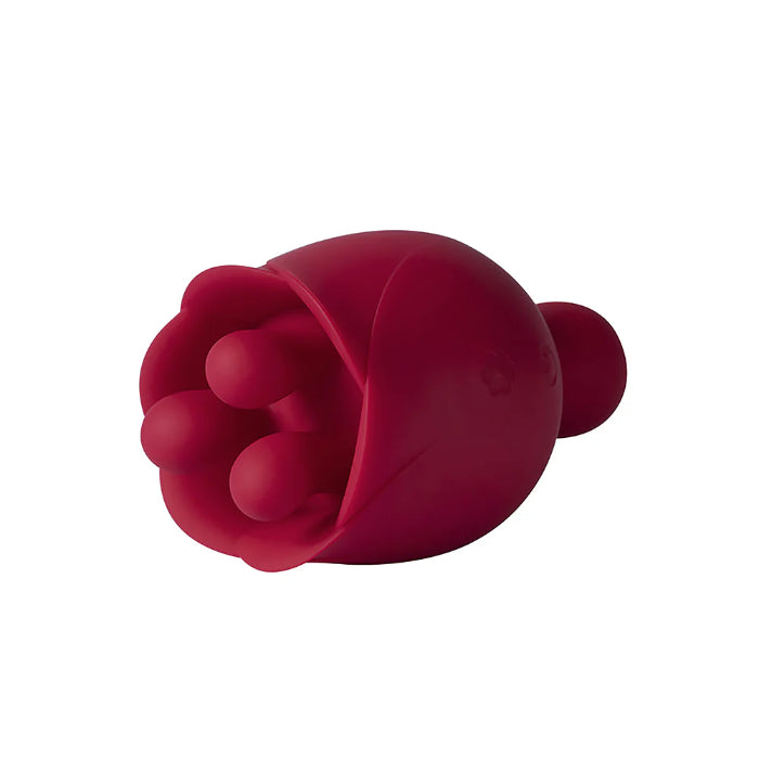 Honey Play Box Rosewyn Rotating Rose Vibrator and Rechargeable Vibrating Silicone Pinpoint Stimulator