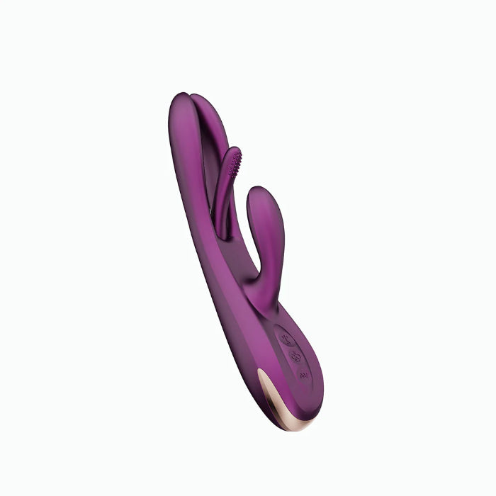 Honey Play Box Terri App-Controlled Rechargeable Silicone Tapping Rabbit Style Vibrator