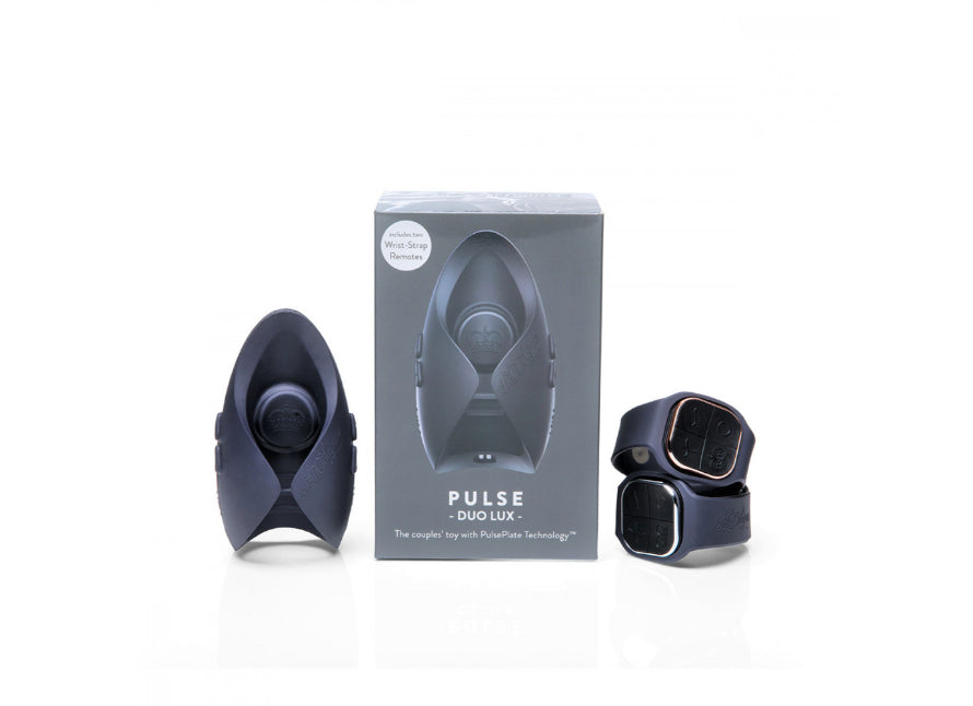 Hot Octopuss Pulse Duo Lux Twin Remote Controlled Penis Oscillator And Grinding Vibrator Couples Toy