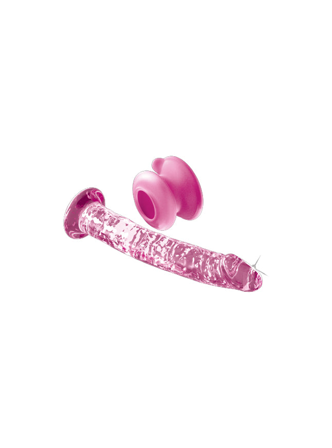 Icicles No. 86 Glass Suction Cup Dildo