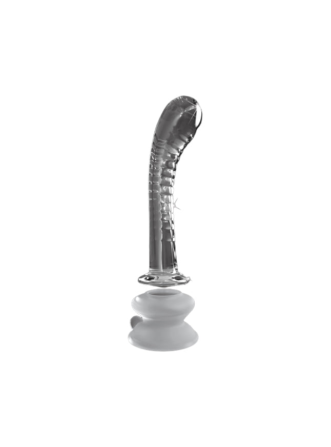Icicles No. 88 Glass Suction Cup G Spot Wand
