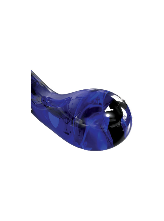 Icicles No. 89 Glass Suction Cup Curved G Spot Wand