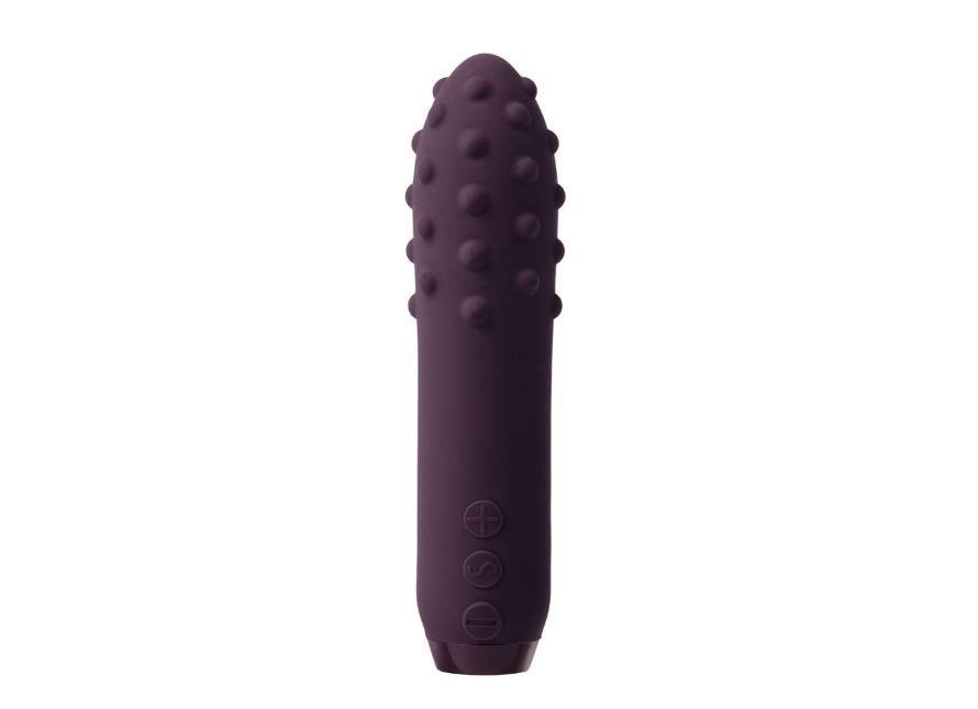 Je Joue Duet Squishy Multi Textured Rechargeable Rumbly Bullet Vibrator