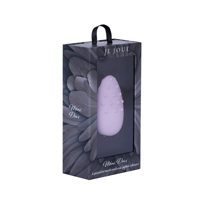 Je Joue Mimi Deux Double Sided Squishy Tip Lightly Textured Rechargeable Vibrator