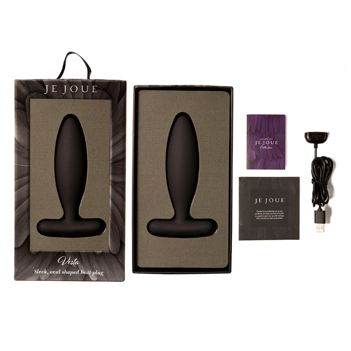 Je Joue Vesta Smooth Petite Rechargeable Remote Control Vibrating Butt Plug