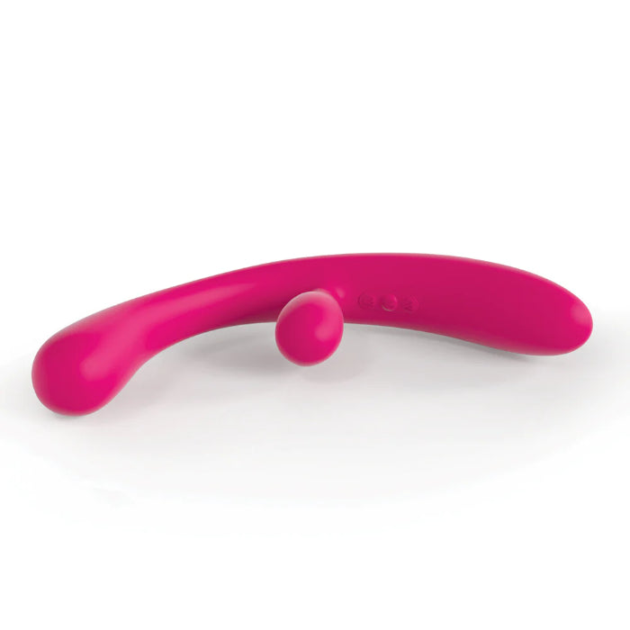 JimmyJane Reflexx Rabbit 3 Rechargeable Flexible Warming Silicone Dual Motor Rabbit Style Vibrator