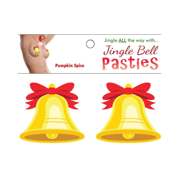 Jingle Bell Pumpkin Spice Flavored Nipple Pasties