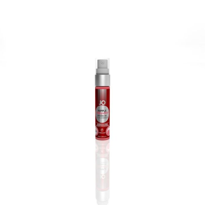 JO Nipple Titillator Electric Strawberry Flavored Nipple Stimulant