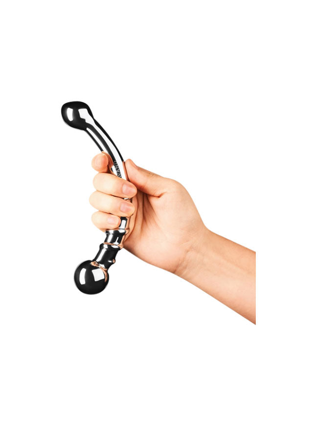 Le Wand Bow Stainless Steel Double Ended Dildo