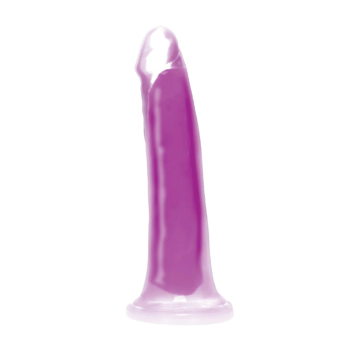 Lollicock Glow-in-the-Dark 7 Inch Dual Density Semi-Realistic Harnessable Silicone Dildo With Suction Cup