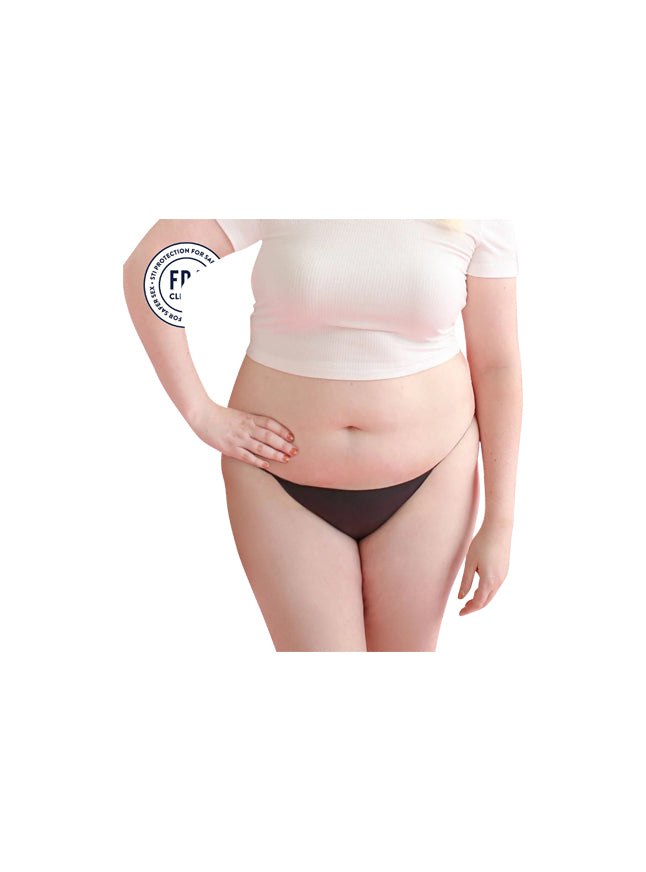 Lorals For STI Protection (FDA Approved) Oral Sex Barrier Bikini Cut Panties (Pack of 4)