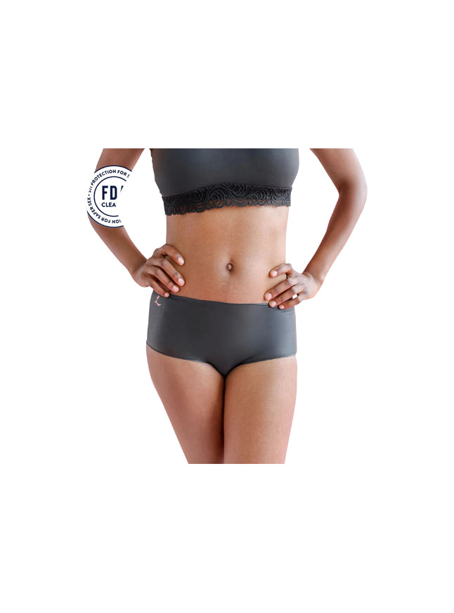 Lorals For STI Protection (FDA Approved) Oral Sex Barrier Shortie Cut Panties (Pack of 4)