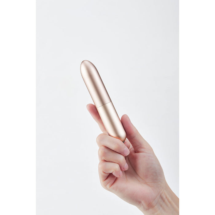 Love Not War Maya Head Recycled Aluminum Rechargeable Bullet Vibrator Interchangeable Head