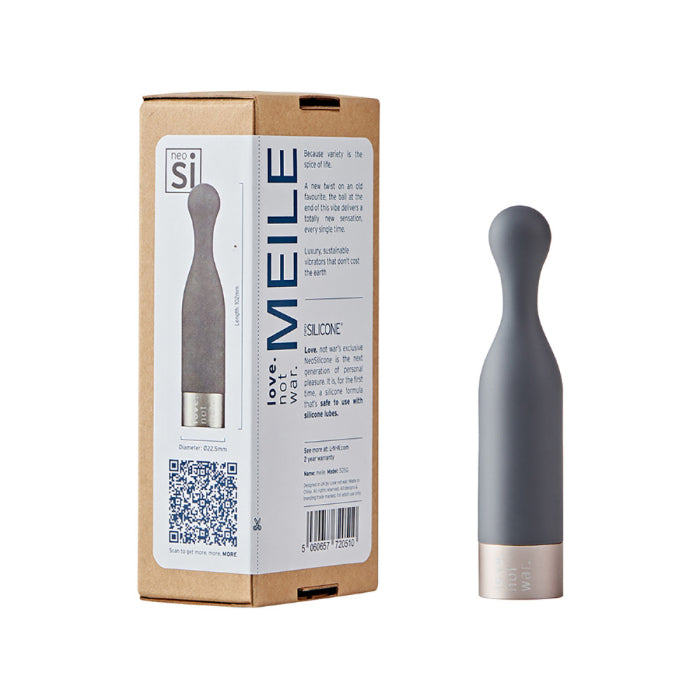 Love Not War Power of Love Meile Pinpoint Shaped Silicone Interchangeable Head