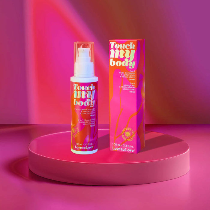 Love to Love Touch My Body 2-in-1 Massage Fluid & Intimate Lubricant Monoi Scented