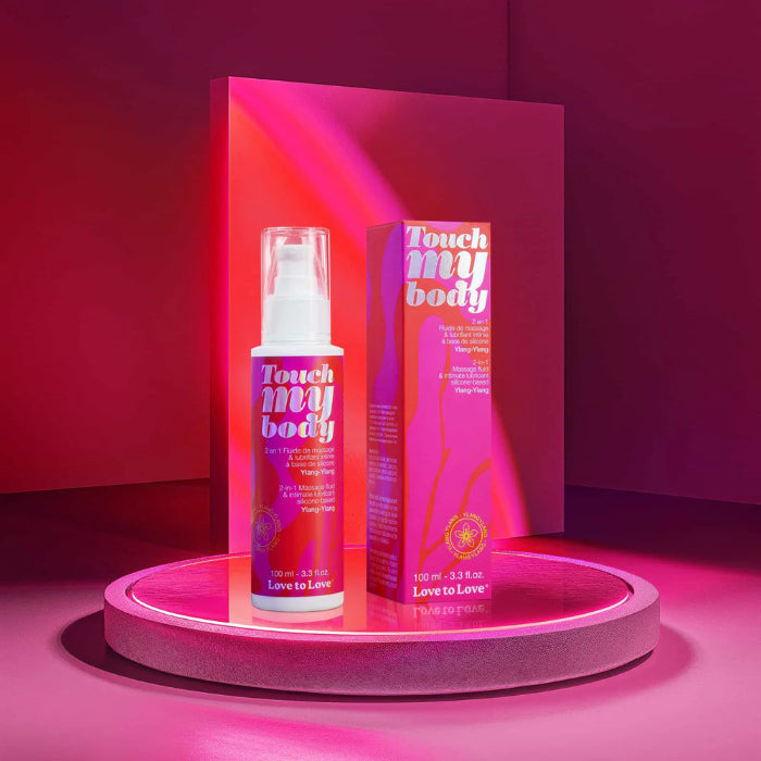 Love to Love Touch My Body 2-in-1 Massage Fluid & Intimate Lubricant Ylang-Ylang Scented