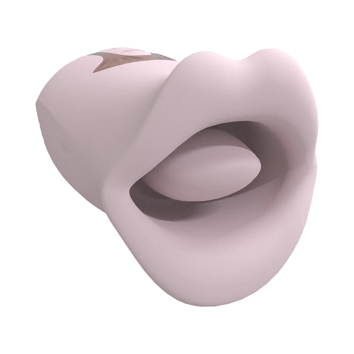 LoveLine Kiss 10 Speed Suction and Vibrating Nibbling Mouth Silicone Rechargeable Waterproof Stimulator