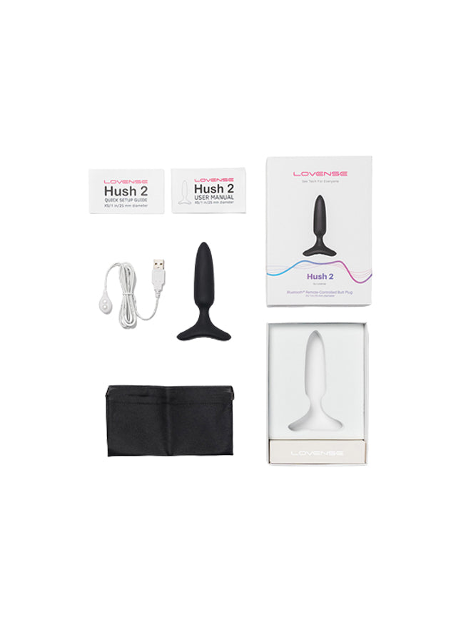 Lovense Hush 2 One Inch Bluetooth Butt Plug