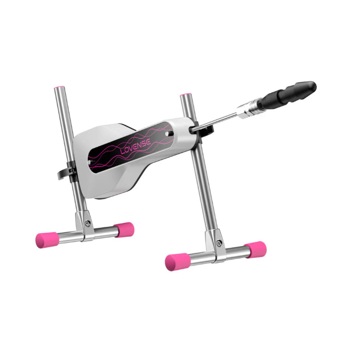 Lovense Mini App Enabled Sex Machine With Interchangeable Dildo Attachment