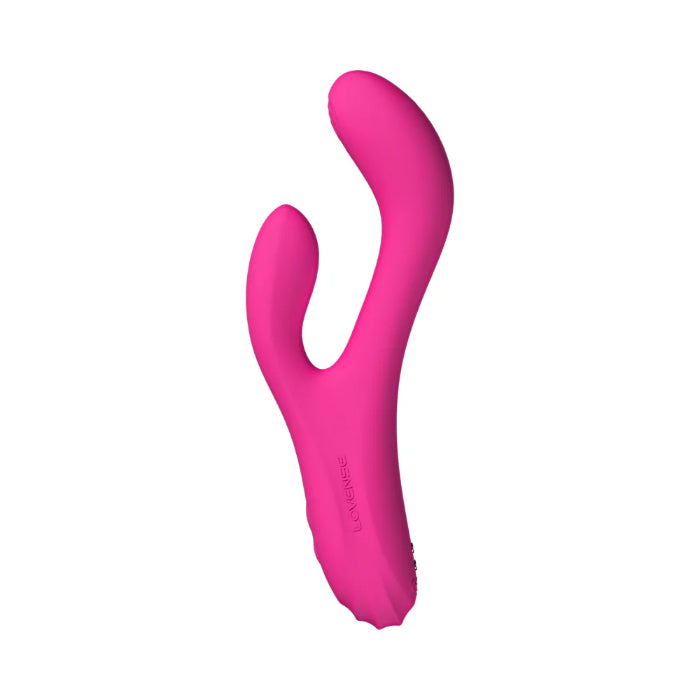 Lovense Osci 3 App-Enabled Rechargeable Warming Rabbit Style Massager With G-Spot Thumper