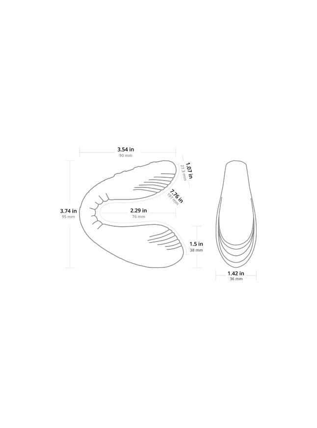 Lovense Quake Waterproof Dual Vibrator Stimulator