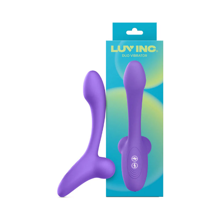 Luv Inc Dv35 Duo Rechargeable Silicone Flexible Moldable Vibrator