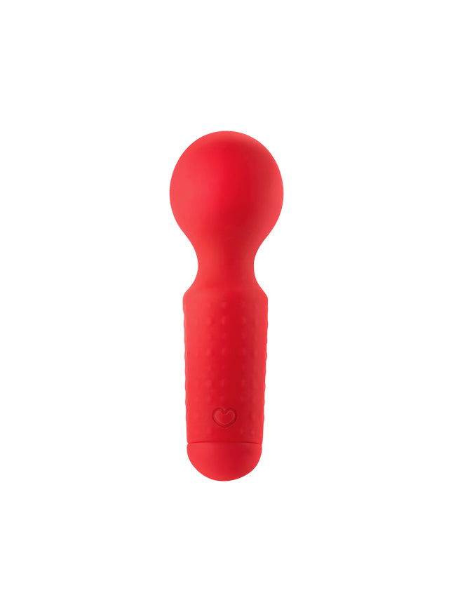 Luv Inc Rechargeable Silicone Mini Wand Vibrator