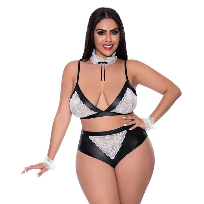 Magic Silk Dress Up Dirty Deeds Sexy Maid Costume