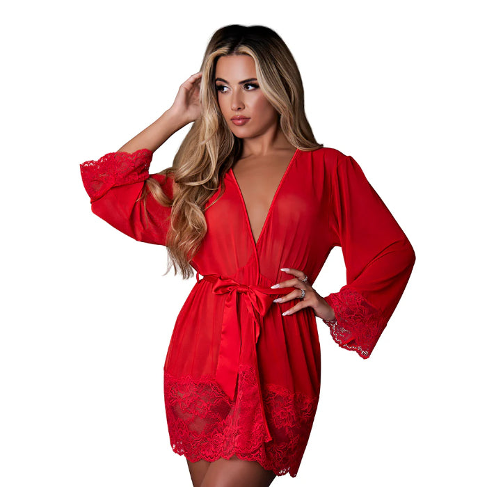 Magic Silk Sugar High 3/4 Sleeve Robe