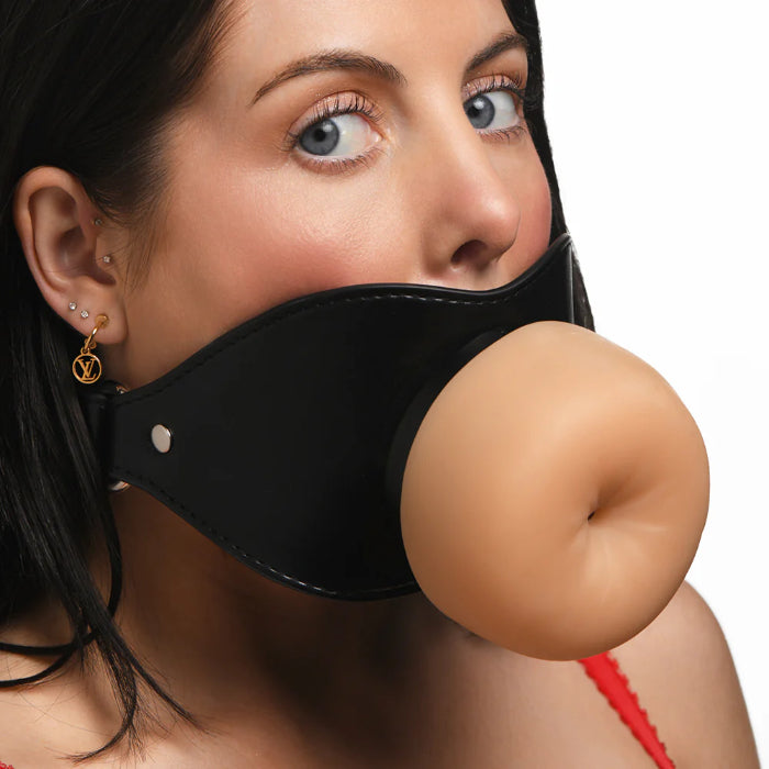 Master Series Ass Face Mouth Penetrable Gag