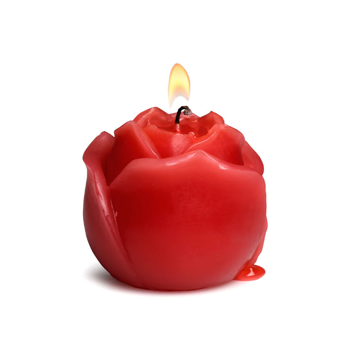 Master Series Flaming Rose Drip Candle For Sensation and Temperature Play