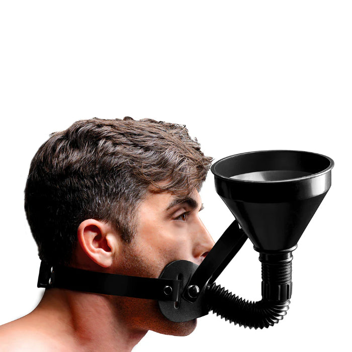 Masters Latrine Extreme Funnel Mouth Gag