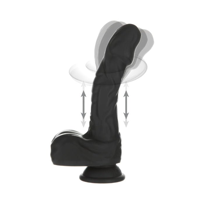 Naked Addition Freak Noir Thrust Thrusting Remote Control Suction Cup Dildo