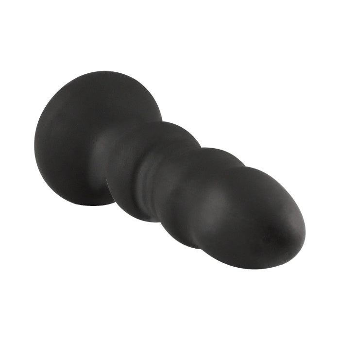 Nasstoys Atomic Thrusting Rechargeable Light-Up Remote Control Ribbed Texture Butt Plug