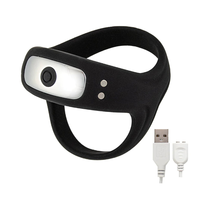 Nasstoys Cockpower Scrotum and Cock Ring Rechargeable Silicone Cock Ring