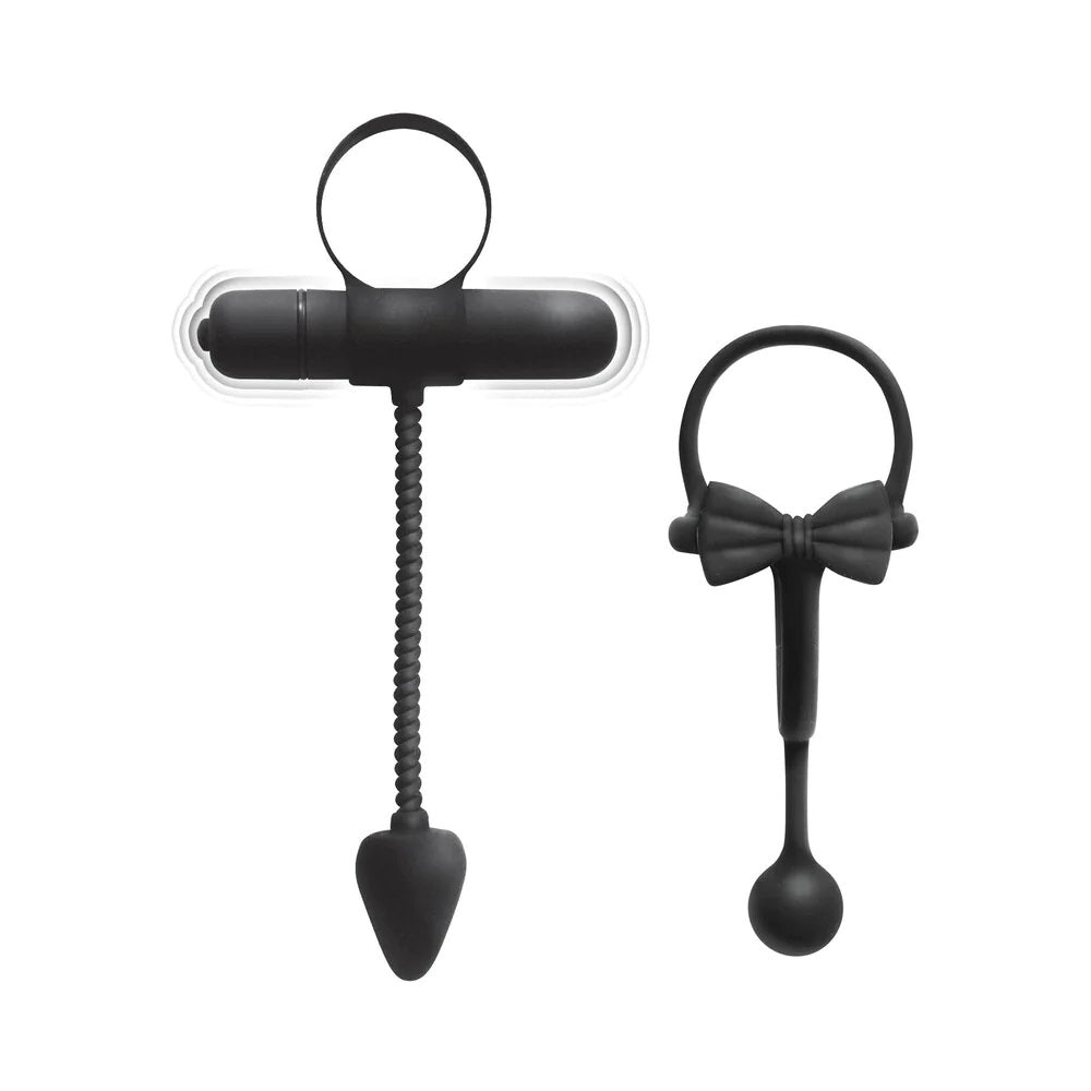 Nasstoys Enhancer Cockring 2 Pack With Vibrating And Non-Vibrating Rings