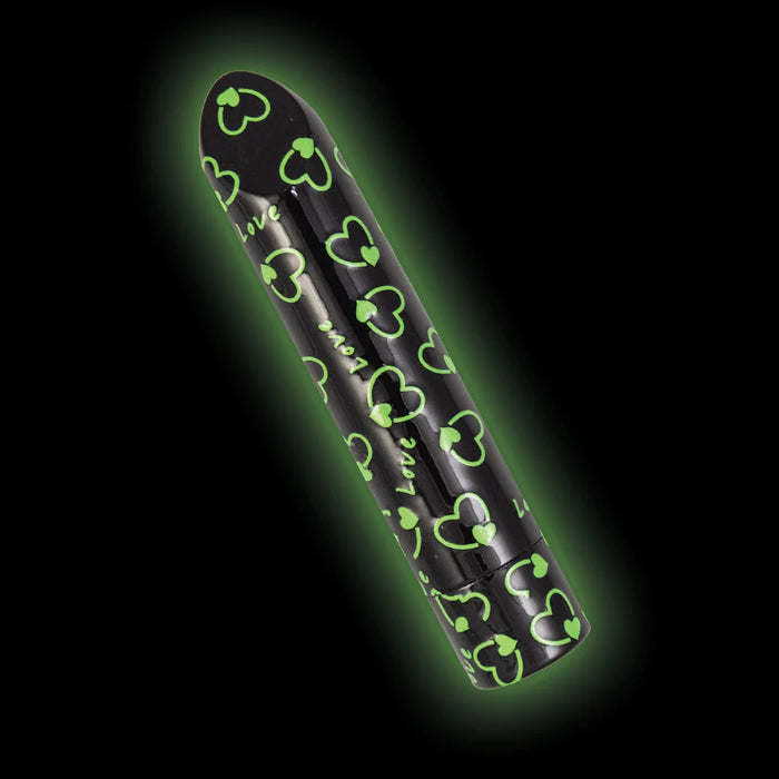 Nasstoys Glow Vibes Sweet Heart Rechargeable Glow-In-The-Dark Bullet