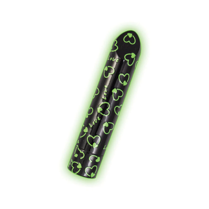 Nasstoys Glow Vibes Sweet Heart Rechargeable Glow-In-The-Dark Bullet