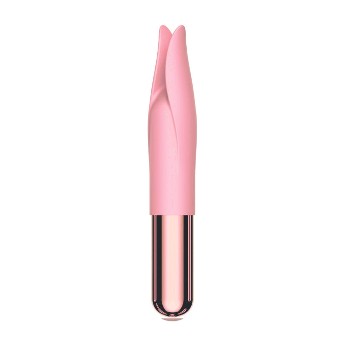 Nasstoys Goddess Tickled Pink Massager Rechargeable Silicone Flickering Vibrator