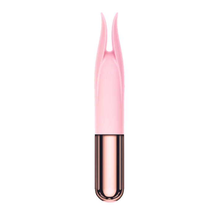 Nasstoys Goddess Tickled Pink Massager Rechargeable Silicone Flickering Vibrator