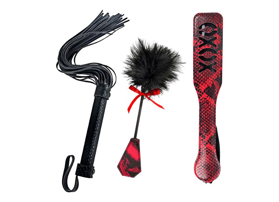Nasstoys Lovers Kits Whip, Spank & Tickle