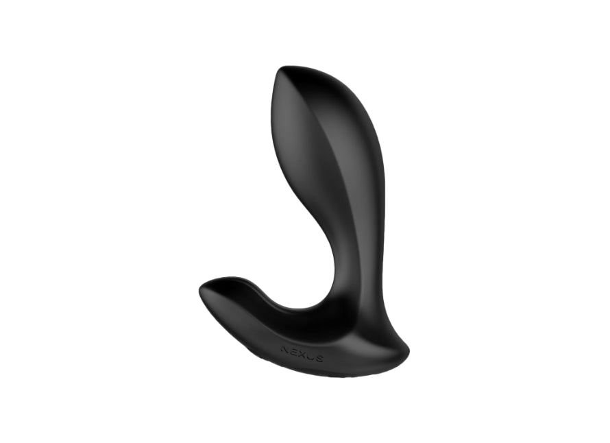 Nexus Duo Petite Curved Rechargeable Remote-Controlled Vibrating Silicone Anal Plug