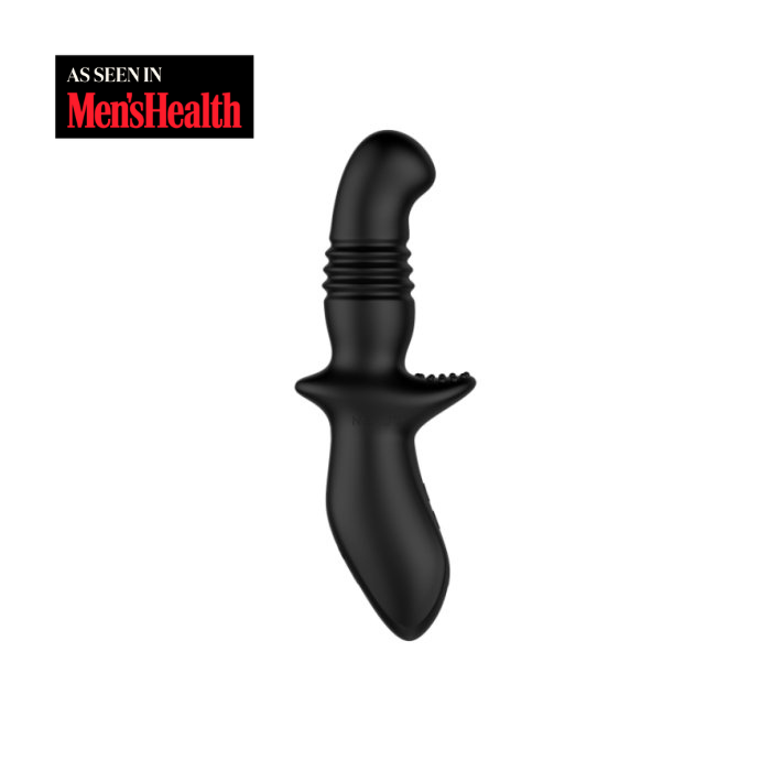 Nexus Thrust 3 Speed Thrusting Rechargeable Silicone Prostate Massager With Handle