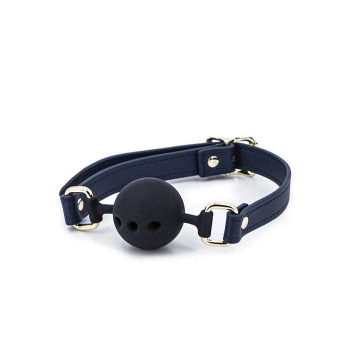 NS Novelties Bondage Couture Vegan Leather Ball Gag
