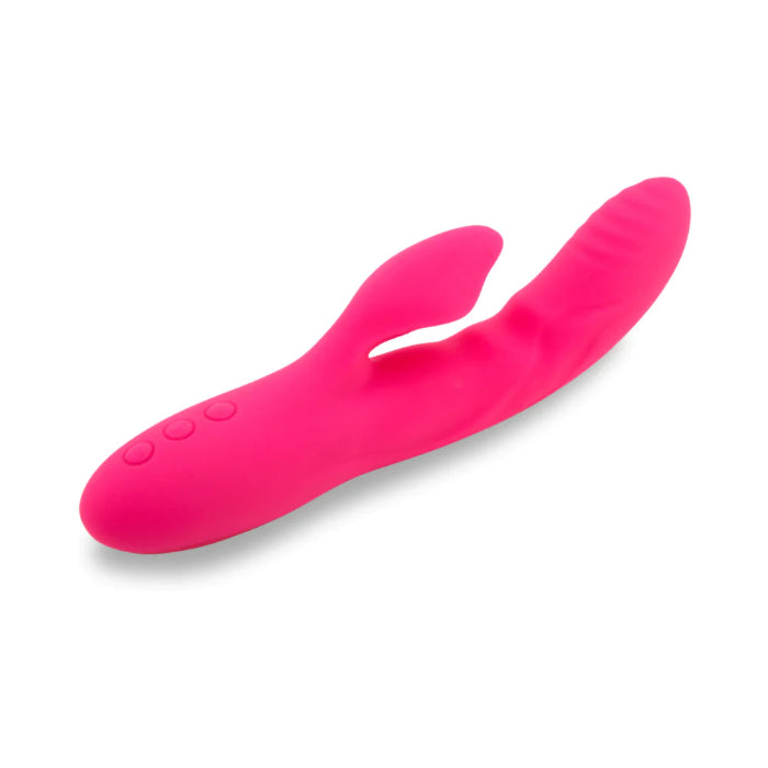 Nu Sensuelle Kiah Nubii Dual Stimulating Rechargeable Silicone Rabbit Style Vibrator with Turbo Boost and Warming Function
