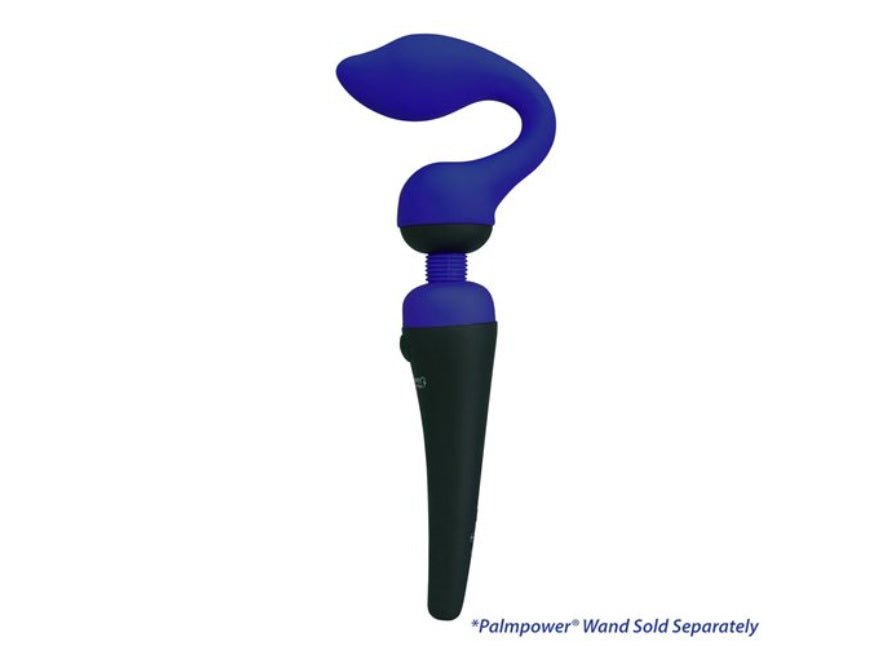Palm Sensual Attachments For PalmPower Wand Massager Blue