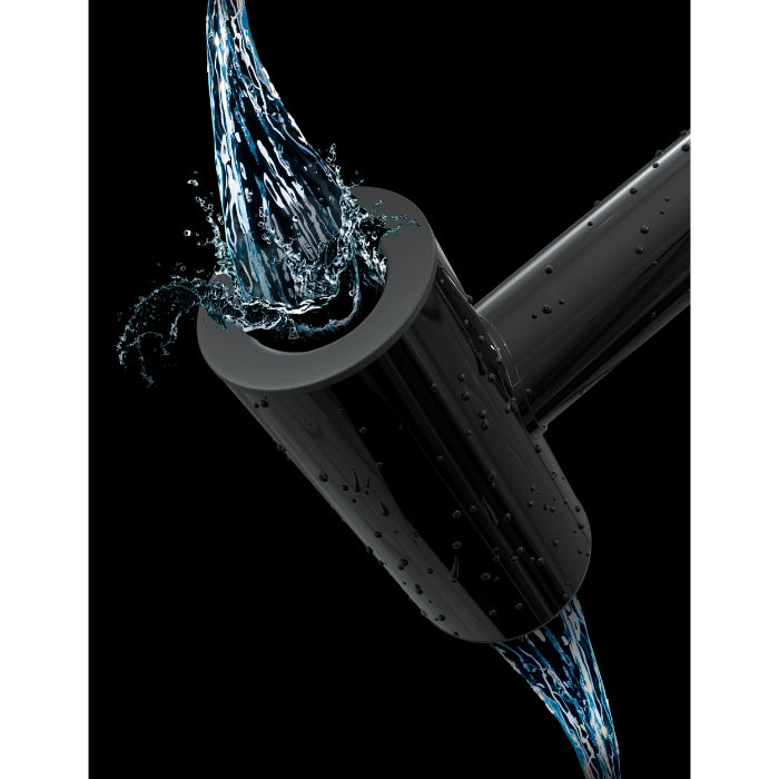 PDX Elite Hydrobator Stroker Textured Silicone Aquatic Open-Ended Automatic Stroking And Vibrating Masturbator