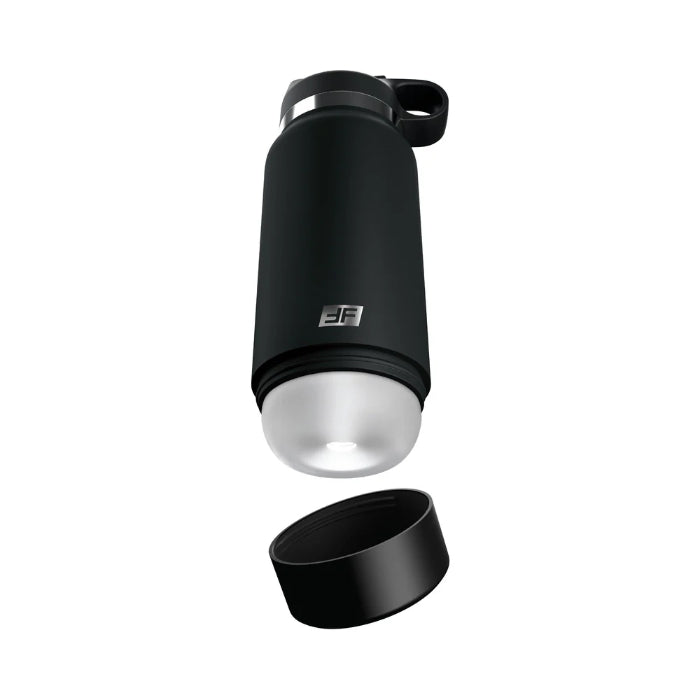 PDX Plus Fap Flask Thrill Seeker Frosted Black Bottle Discreet Easy To Hide Stroker