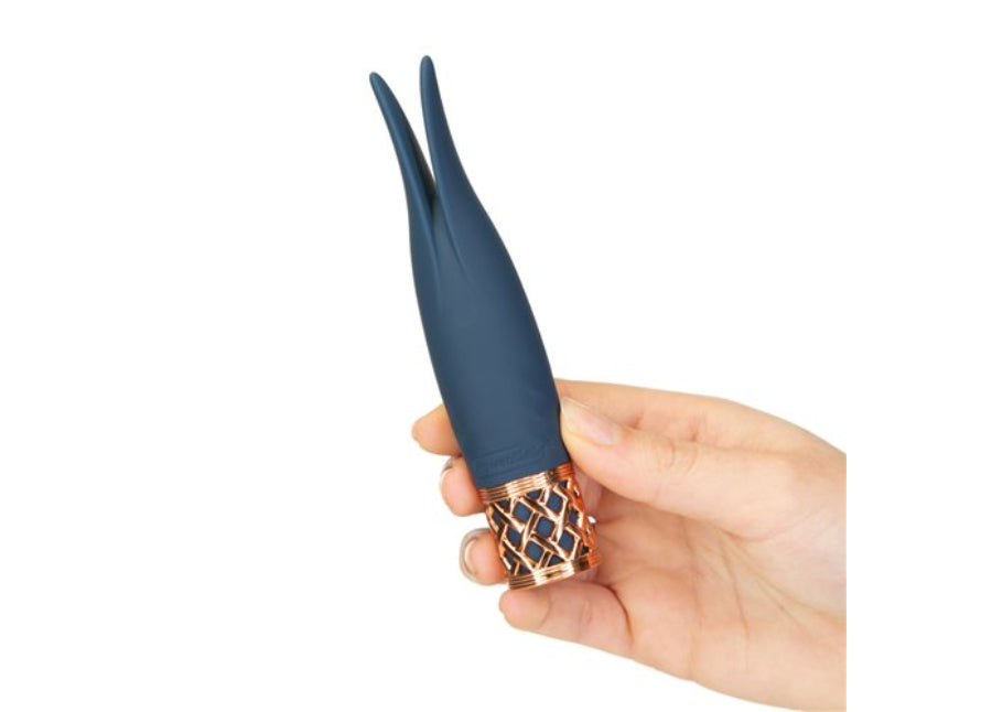 Pillow Talk Secrets Playful Rechargeable Silicone Fluttery External Vibrator