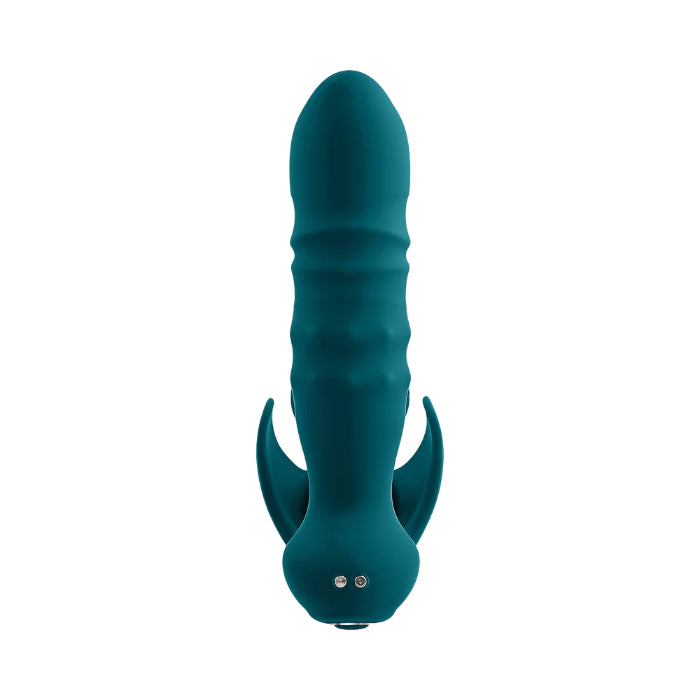 Playboy Bring It Beaded Thrusting Butt Plug And Vibrating Winged Ball Cradle And Shaft Ring